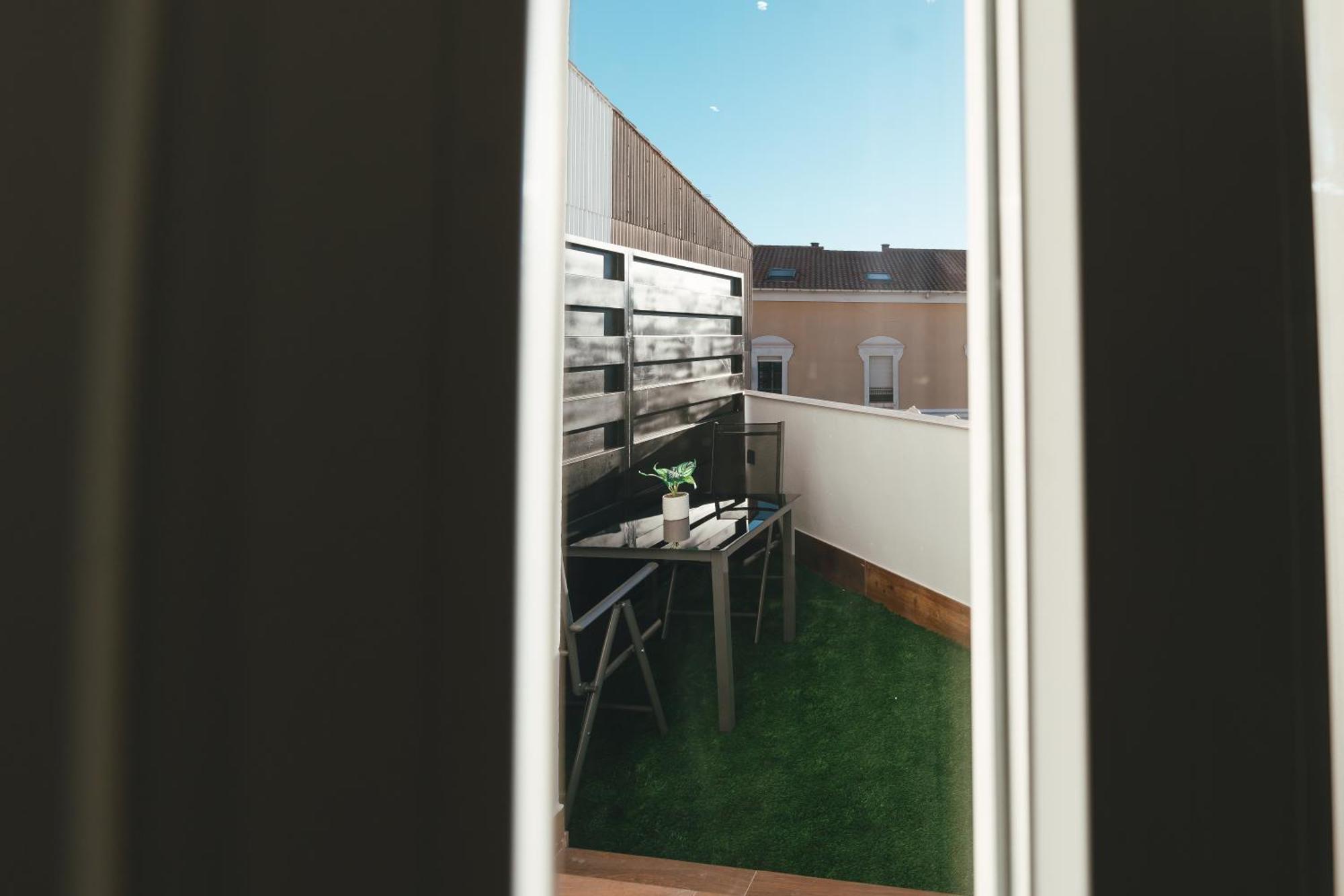 Macarena Suites Caces Exteriér fotografie
